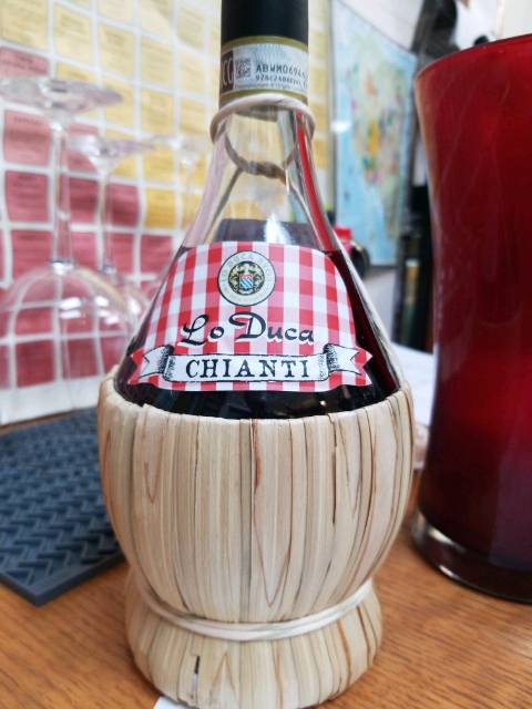 Product Image for Lo Duca Chianti Wicker Basket Bottle